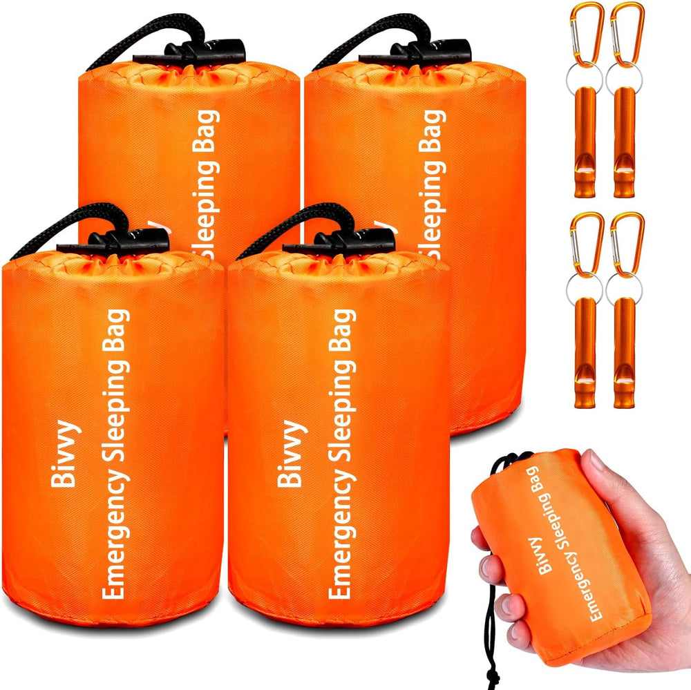 Emergency Sleeping Bag Survival Bag, Cymuber Portable Waterproof Thermal Bivy...