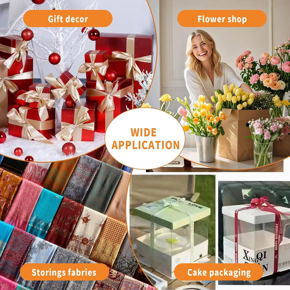 7 Tier Ribbon Storage Organizer, Wall Mounted Ribbon Organizer