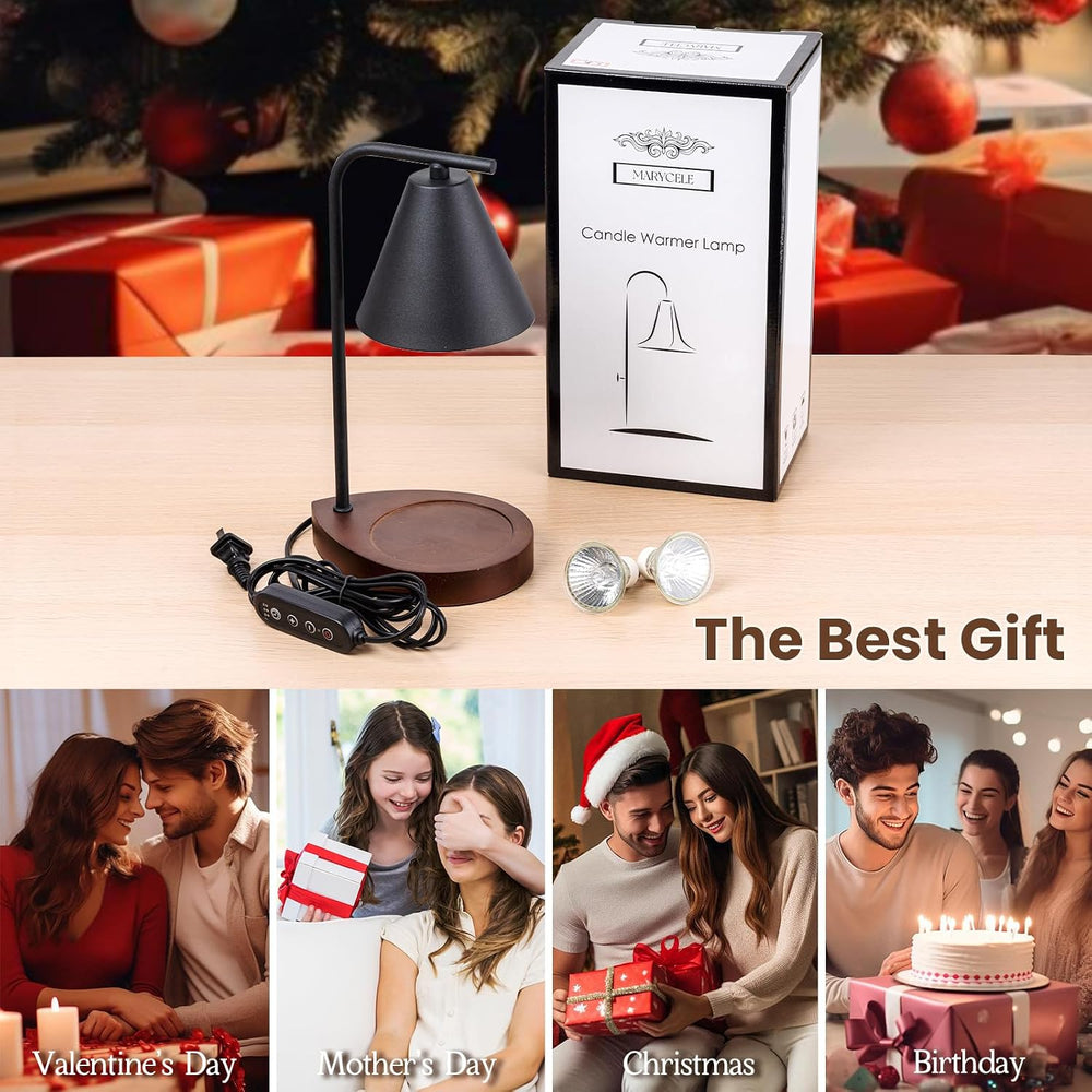 Candle Warmer Lamp with Timer, Electric Wax Lamp Gifts Home Decor