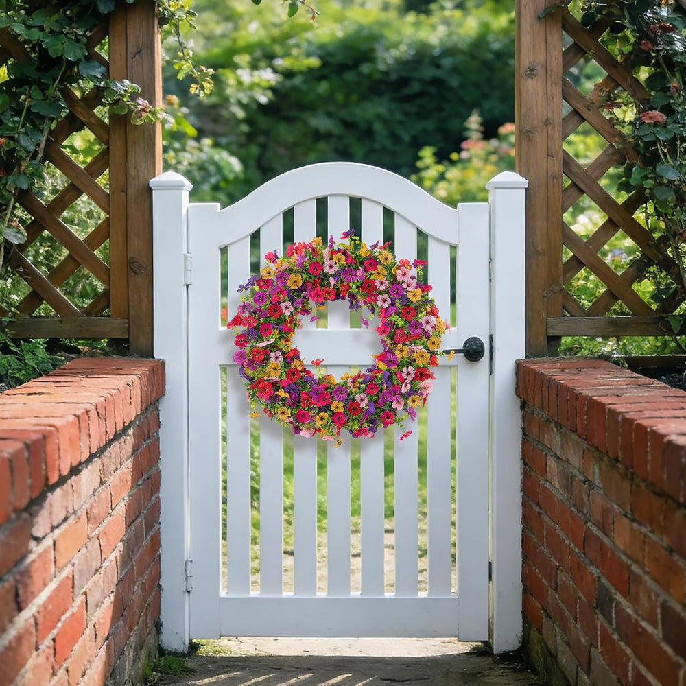 Artificial Flowers Garland Ivy, 4 Pack 5.9 FT Spring Summer Decor UV Resistan...
