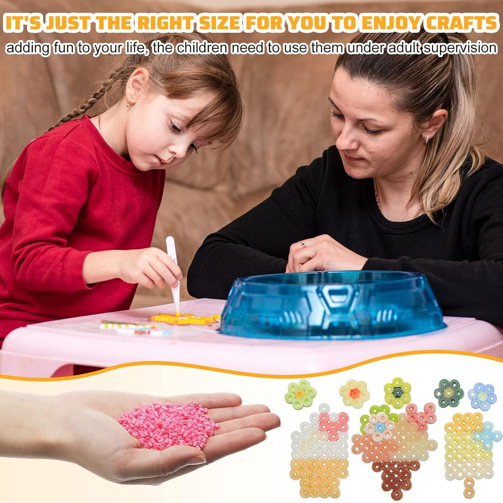 Lenwen 72000 Pcs Assorted Mini Fuse Beads, 2.6 mm. 72 Colors