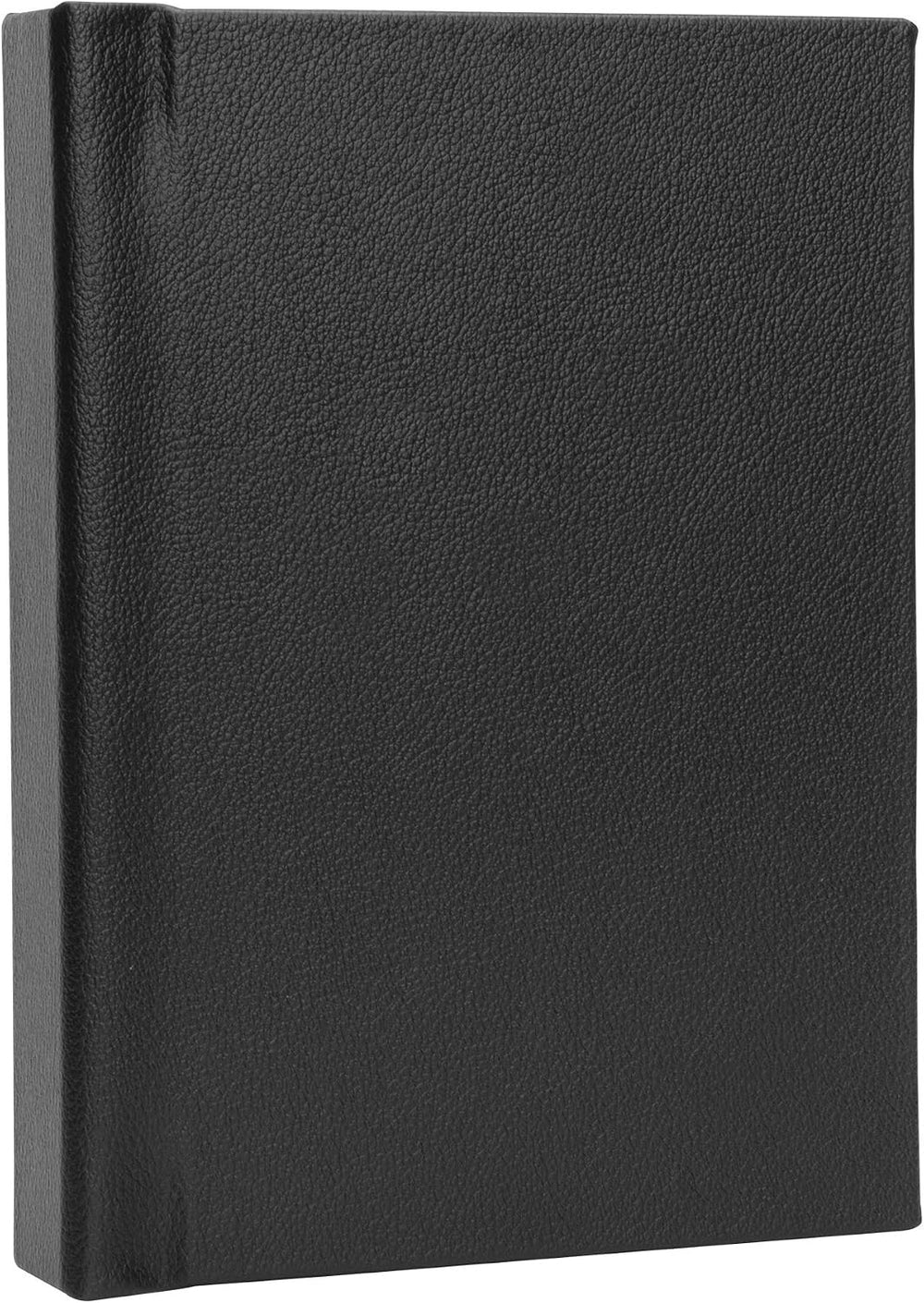 Neil Enterprises Inc. 5" x 7" Black Leather Self-Stick Photo Album ...