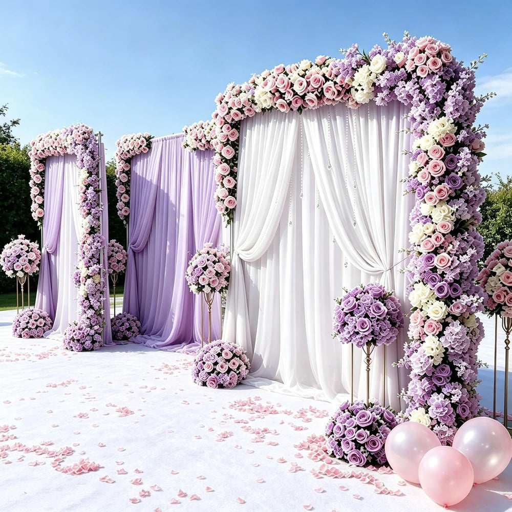 20x10FT Backdrop Stand Photo Pipe and Drape Background Stands Curtain Frame
