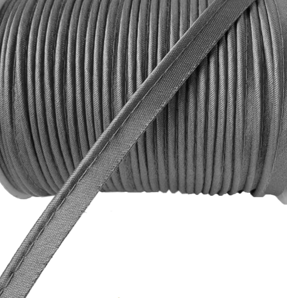 1/8 inch 3mm Cord-Edge Piping Satin Trim, Lip Cord Piping by the Yard, Trim f...