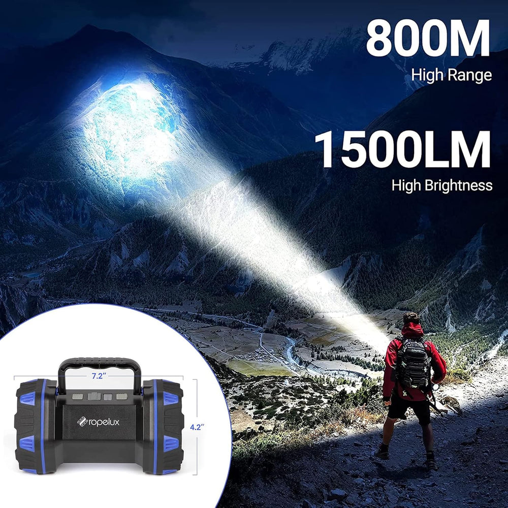 Led Camping Lantern Rechargeable, Camping Flashlight 1500LM, 8 Light Modes, C...