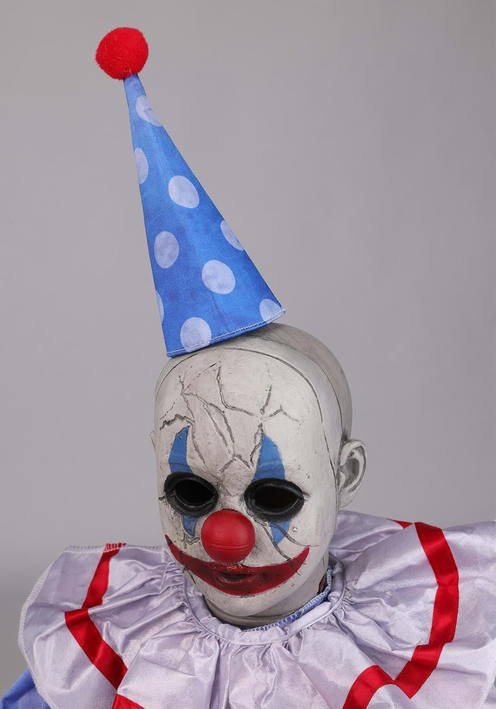Tricycle Doll Clown Animatronic Halloween Decoration