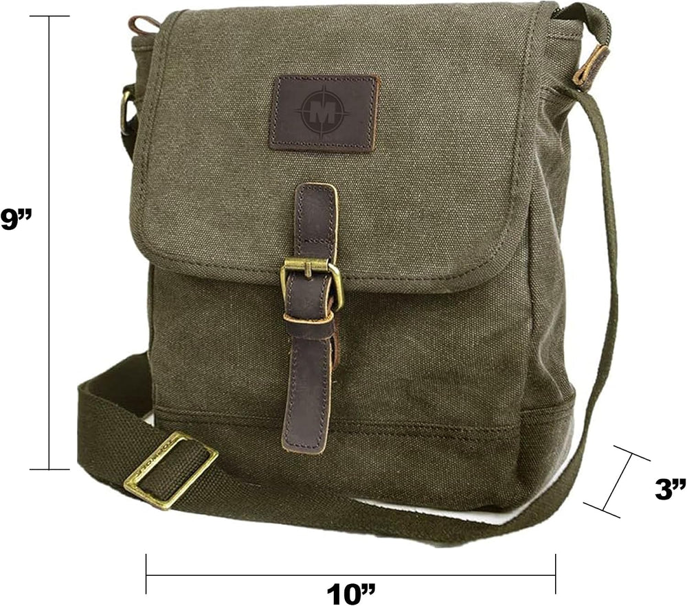 Muzzle-Loaders Canvas Possibles Bag - Black Powder Shooting & Range Bag