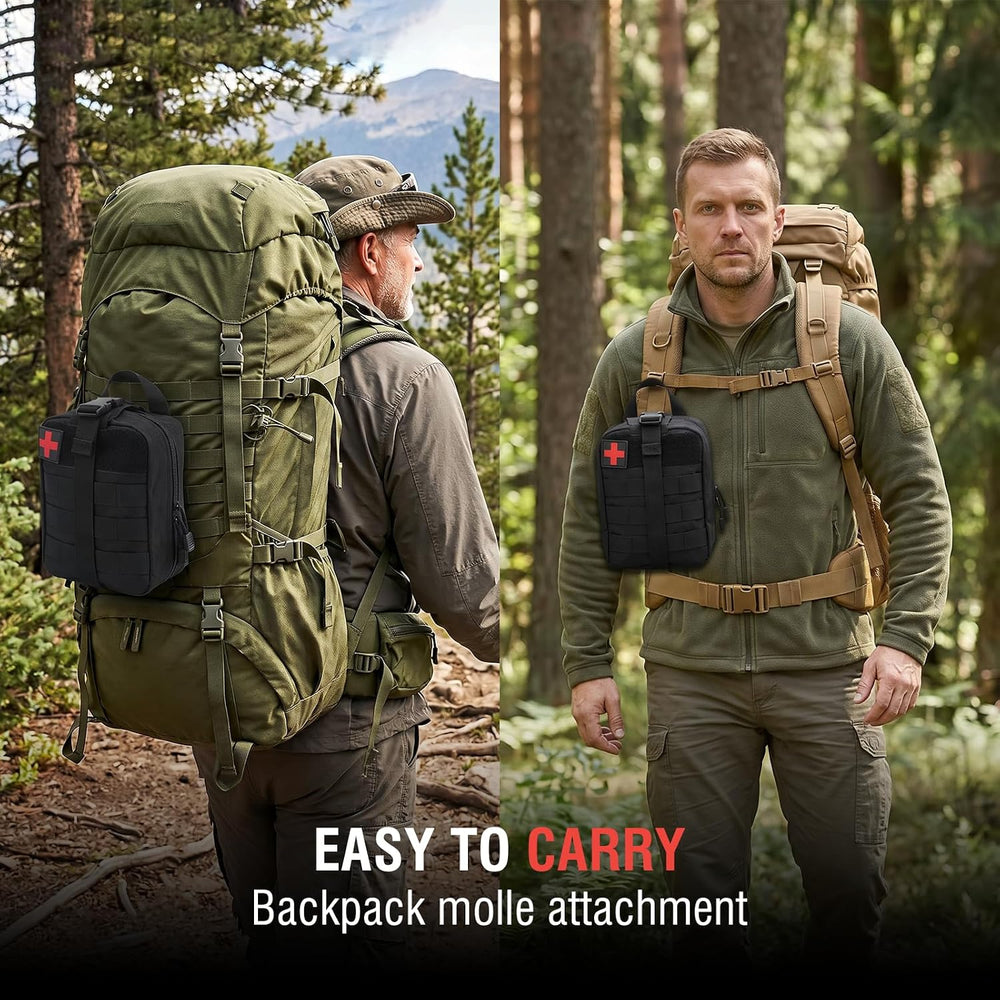 IFAK Trauma First Aid Kit Molle Pouches Emergency Survival Kit for Tactical C...