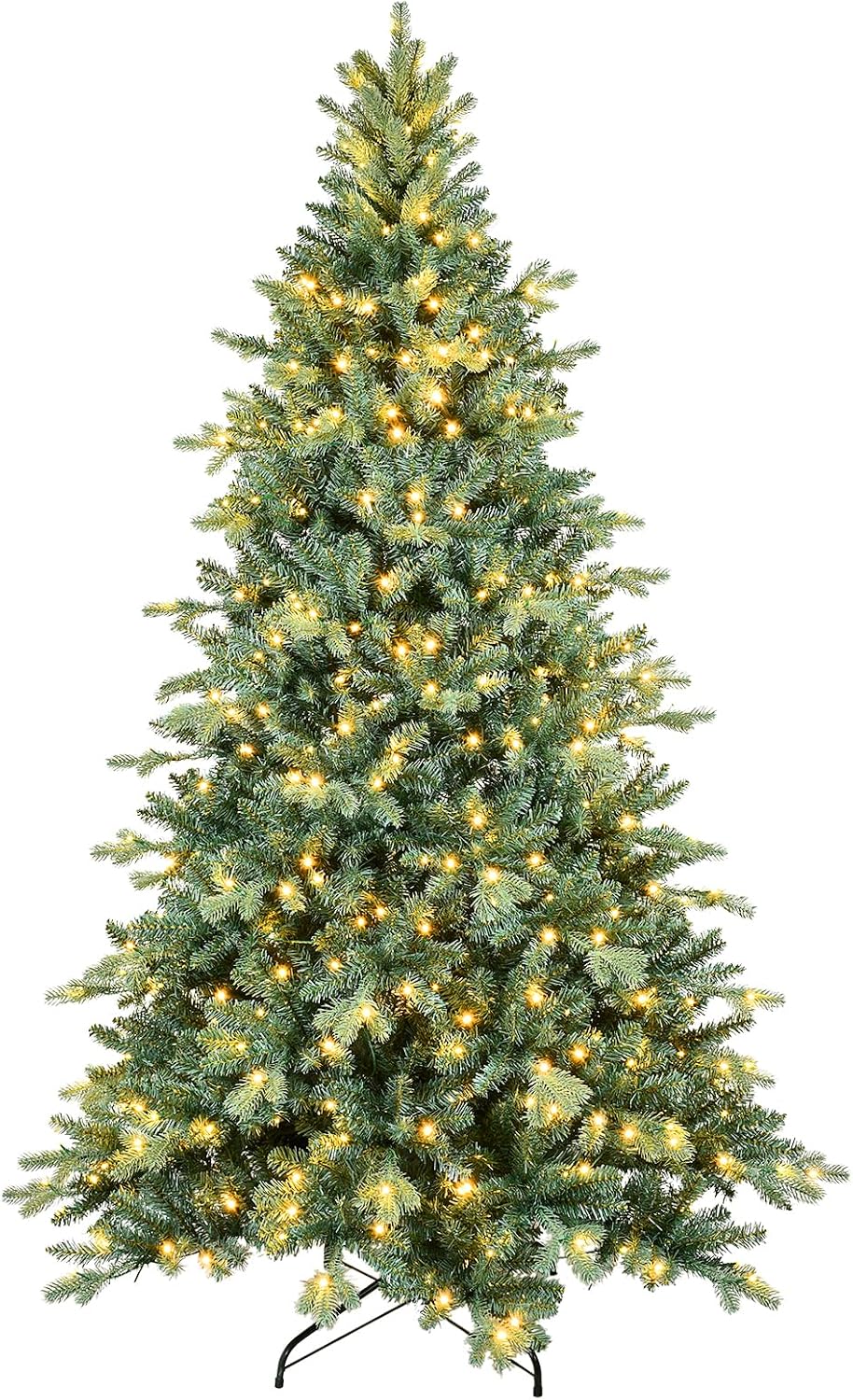 5 ft Prelit Artificial Blue Spruce Christmas Tree with 250 Light
