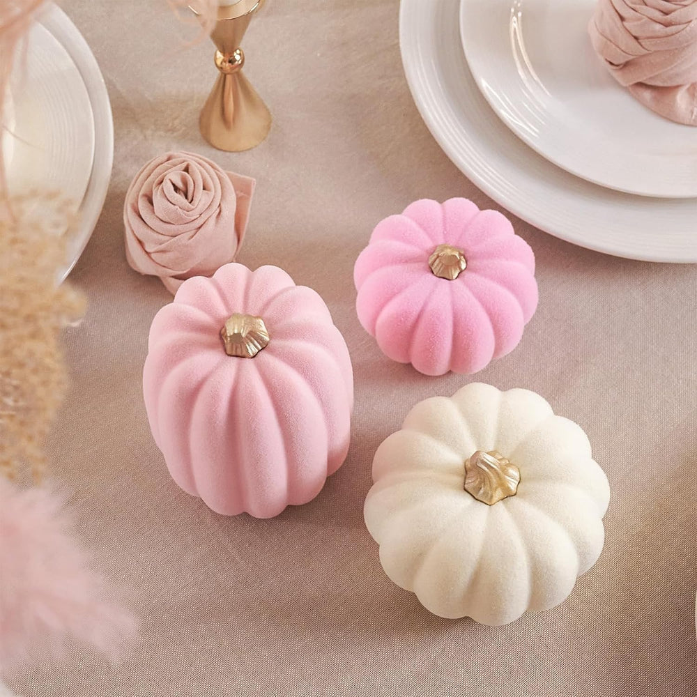 WDS WONDROUS Pumpkins Fall Decoration Thanksgiving Set for Decorating, 7PCS