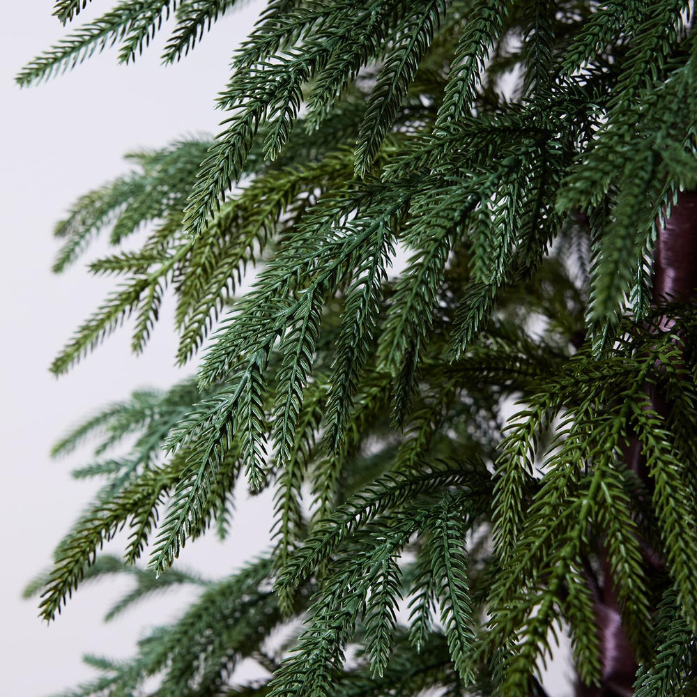 Unlit Christmas Tree,6Ft Skinny Pencil Xmas Tree