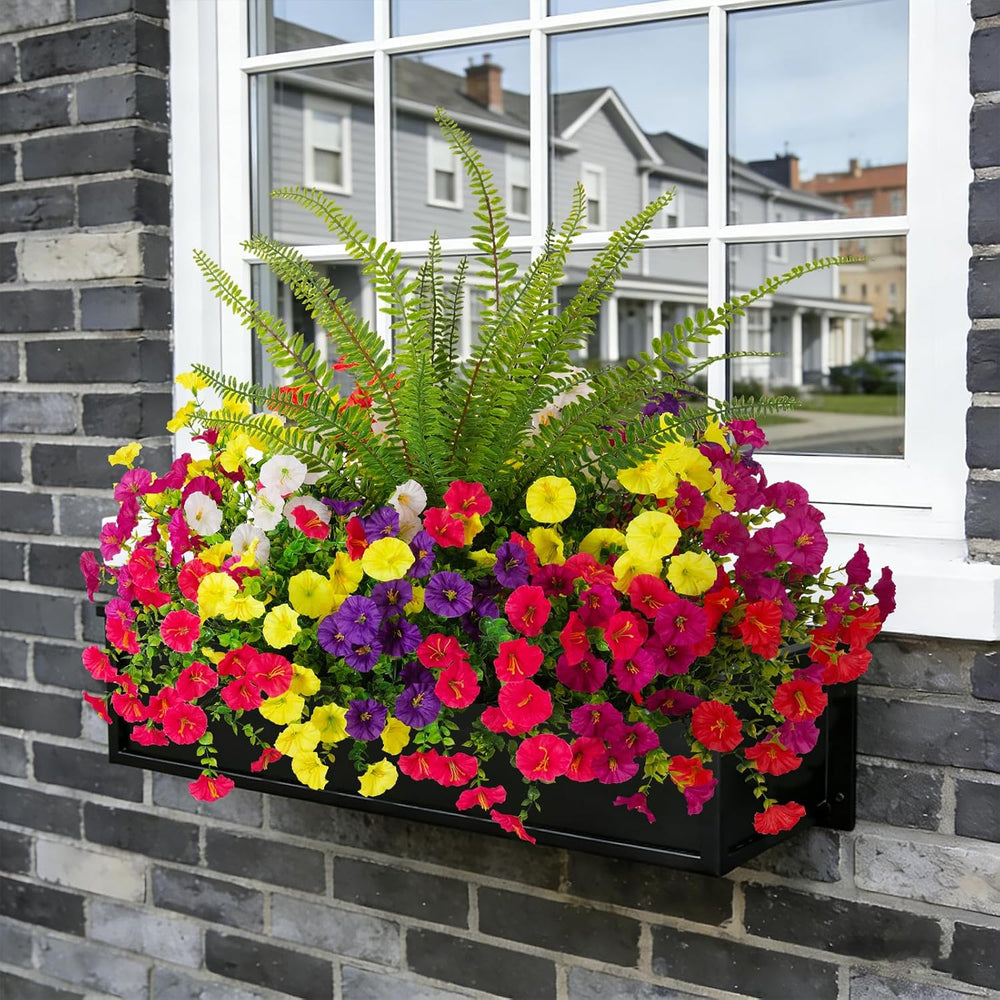 Artificial Flowers for Outdoors Faux Plants Outside Indoor