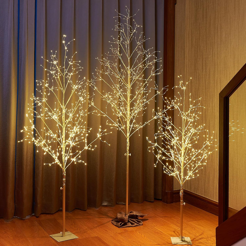 LIGHTSHARE Christmas Tree Combo Kit - Starlit Tree Collection with Angel Ligh...