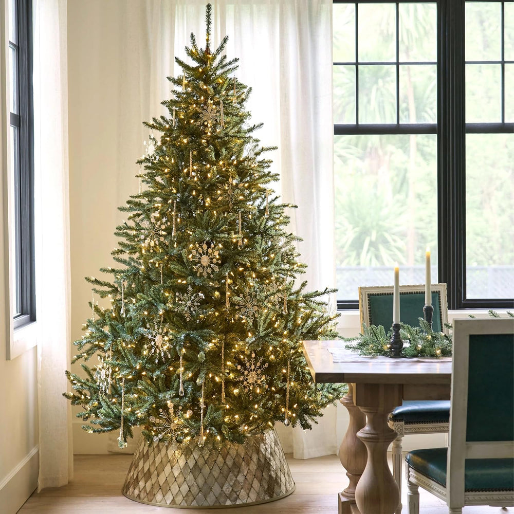 Balsam Hill 9ft Pre-Lit Classic Blue Spruce - Artificial Christmas Tree with ...