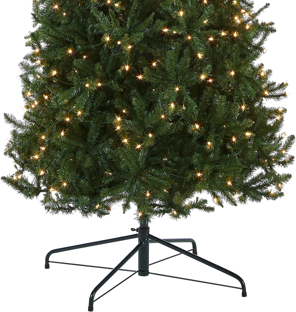 National Tree Company 10ft Pre-Lit Kingswood Fir Slim Christmas Tree