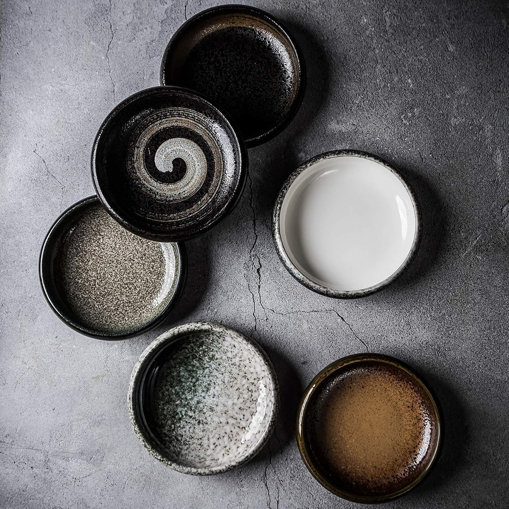 Uaral Salad Plate Appetizer Plate Stoneware Serving Dishes,Japanese Dish Set ...