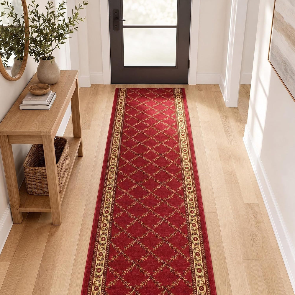 Ottomanson 3x14 Hallway Runner Rug – Non-Slip Kitchen Rugs