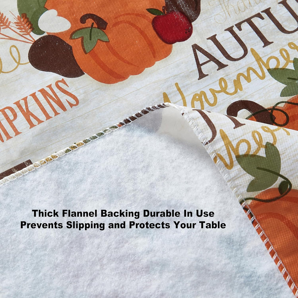 Newbridge Thanksgiving Fall Hayride 60x102 Inch Rectangle Vinyl Tablecloth