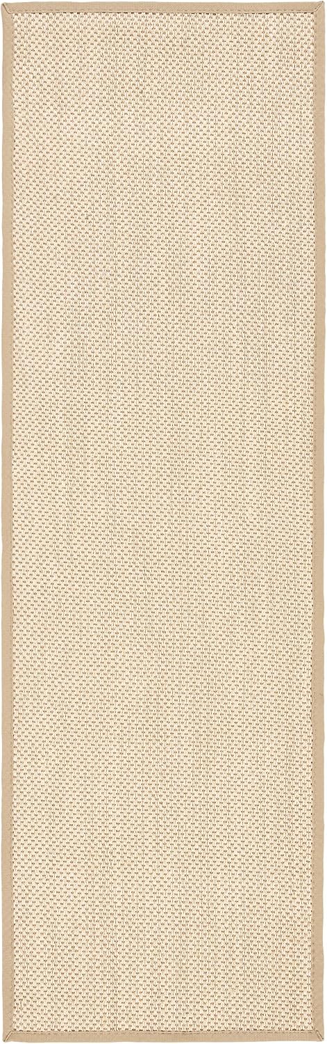 SAFAVIEH Natural Fiber Collection Runner Rug - 2'6" x 14', Maize...
