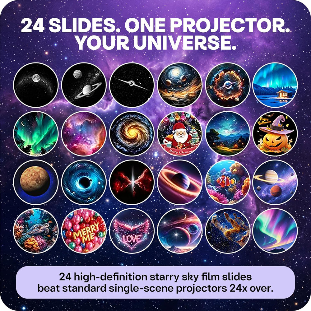 Galaxy Projector Night Light, Ocean Star Scene for Bedroom Wall and Ceiling