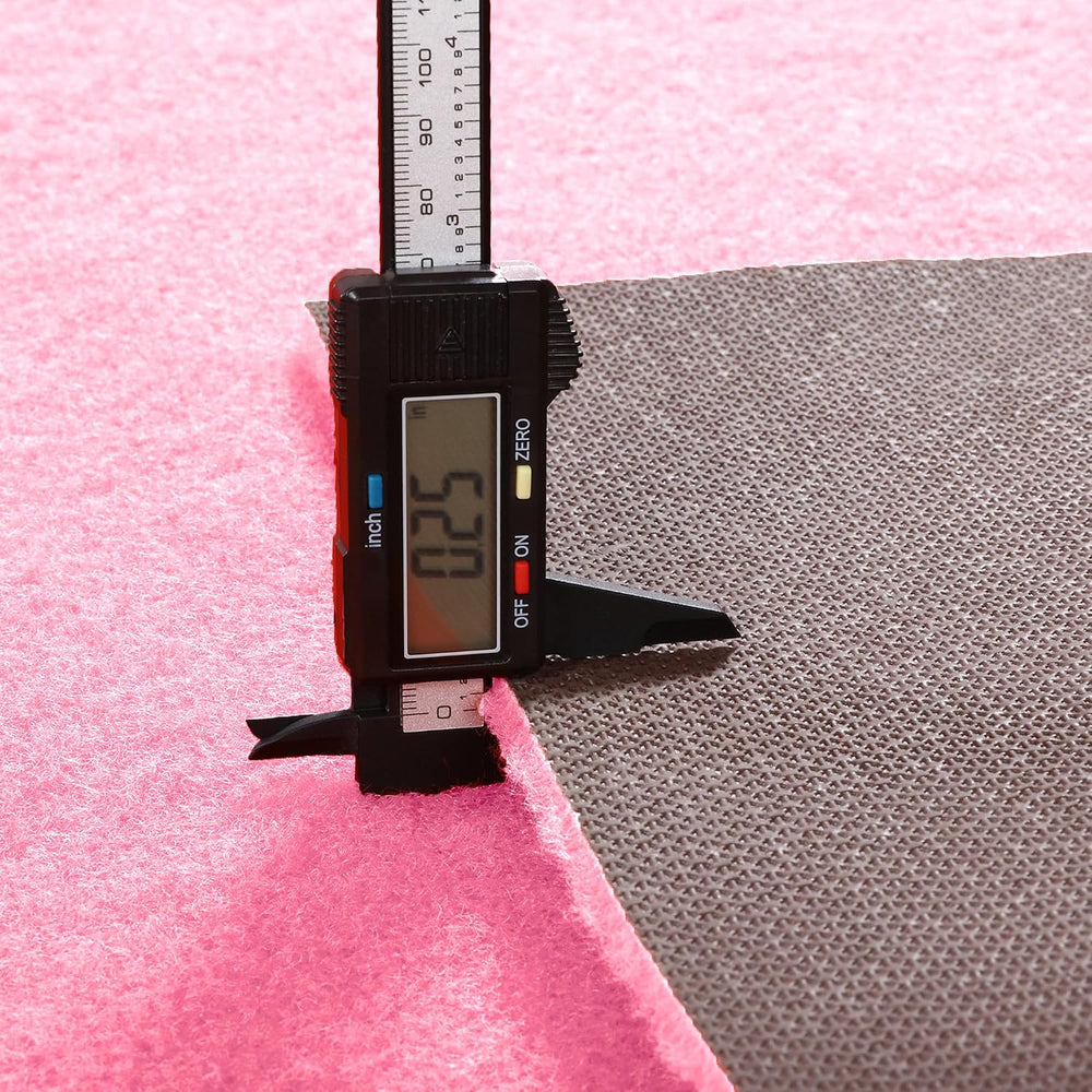 HOMBYS 450 GSM Extra Thick 3x15 ft Pink Carpet Runner for Partys & Events...
