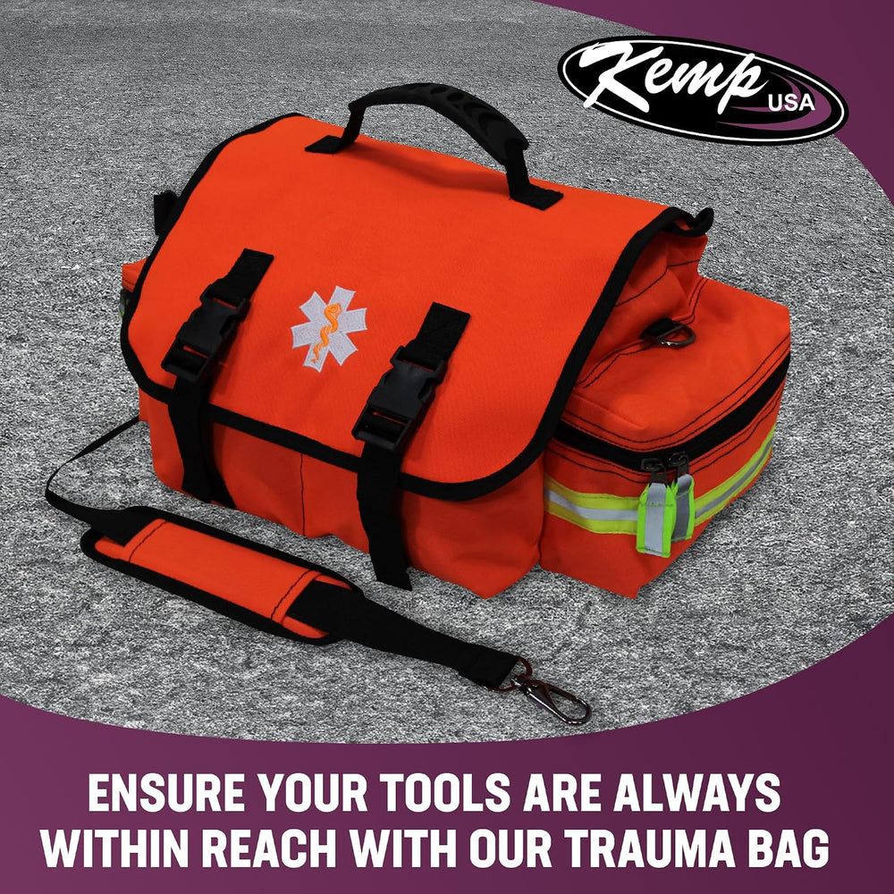 Kemp USA First Responder Trauma Bag-Orange