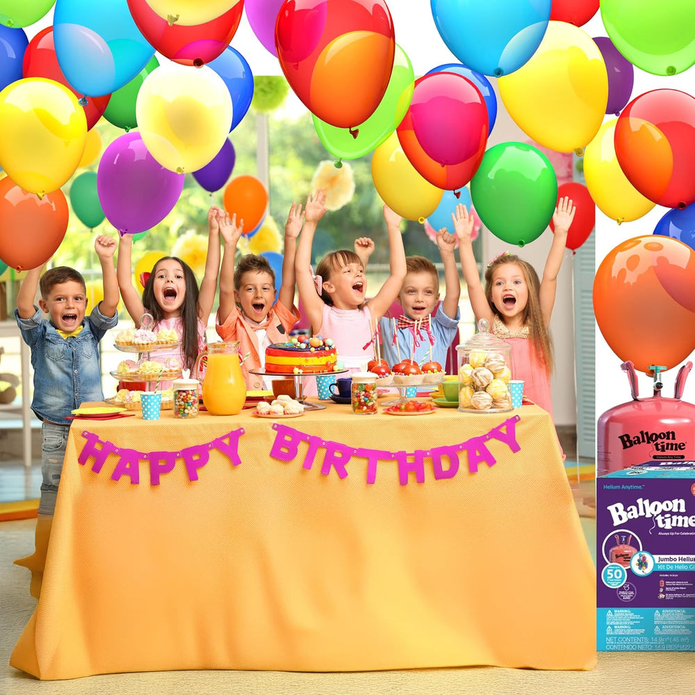14.9 Cu Ft Helium Tank for Balloons At Home Balloon Pump Kit