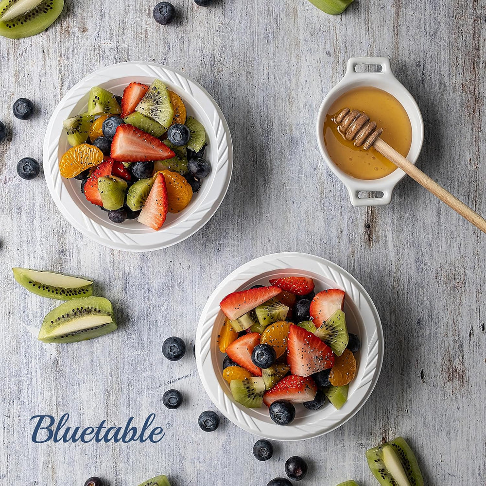 Bluetable 5 oz Bowls Plastic Small Bulk Case Pack (800 Count) Disposable Bowl...