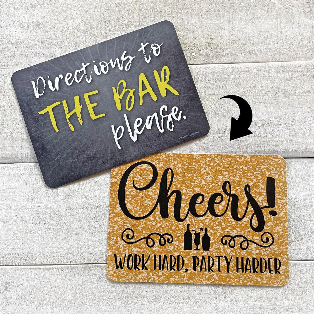 Plastic Photo Booth Prop Signs - Set of 10 Phrases - PARTY Mix
