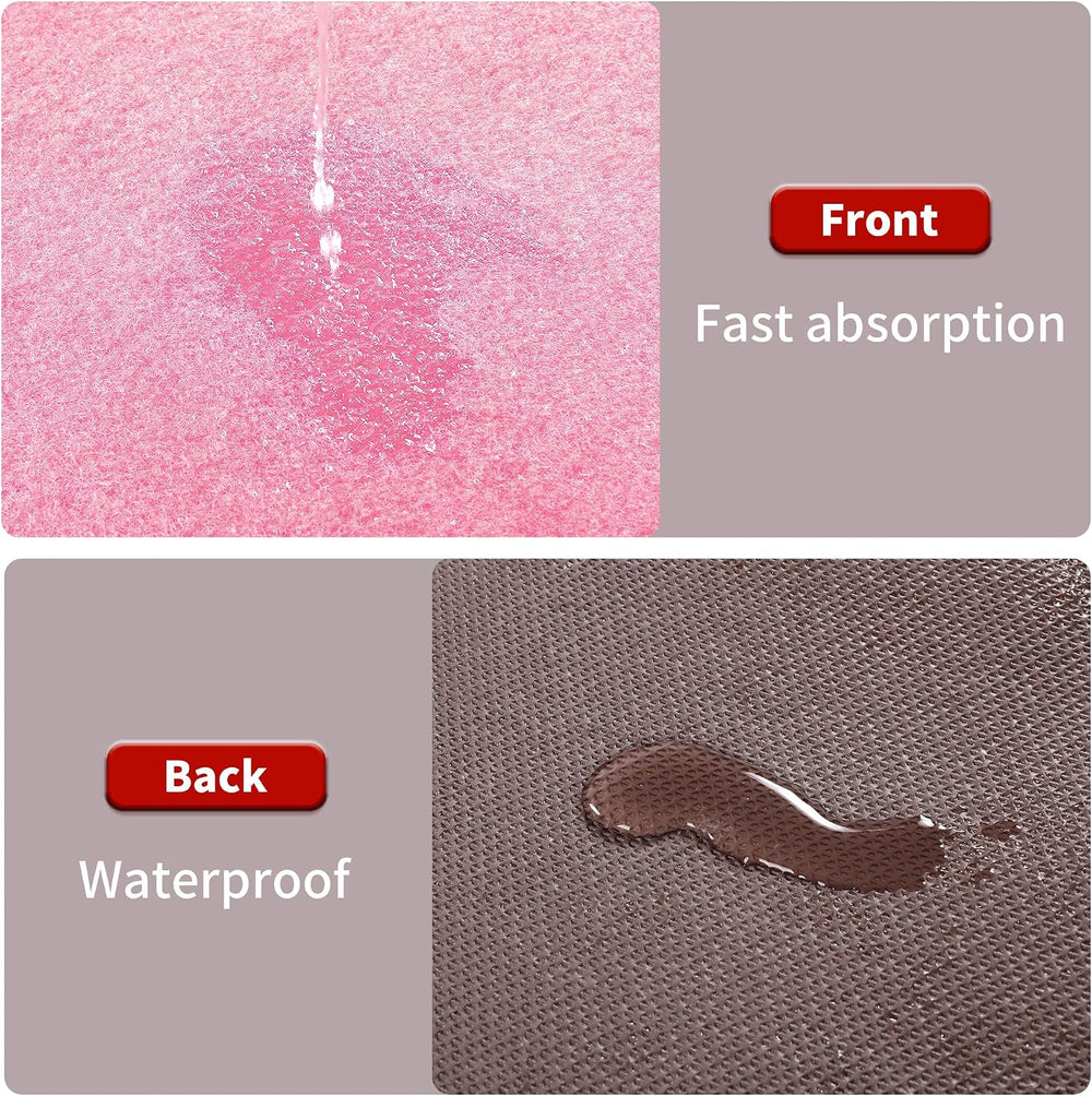HOMBYS 450 GSM Extra Thick 3x15 ft Pink Carpet Runner for Partys & Events...