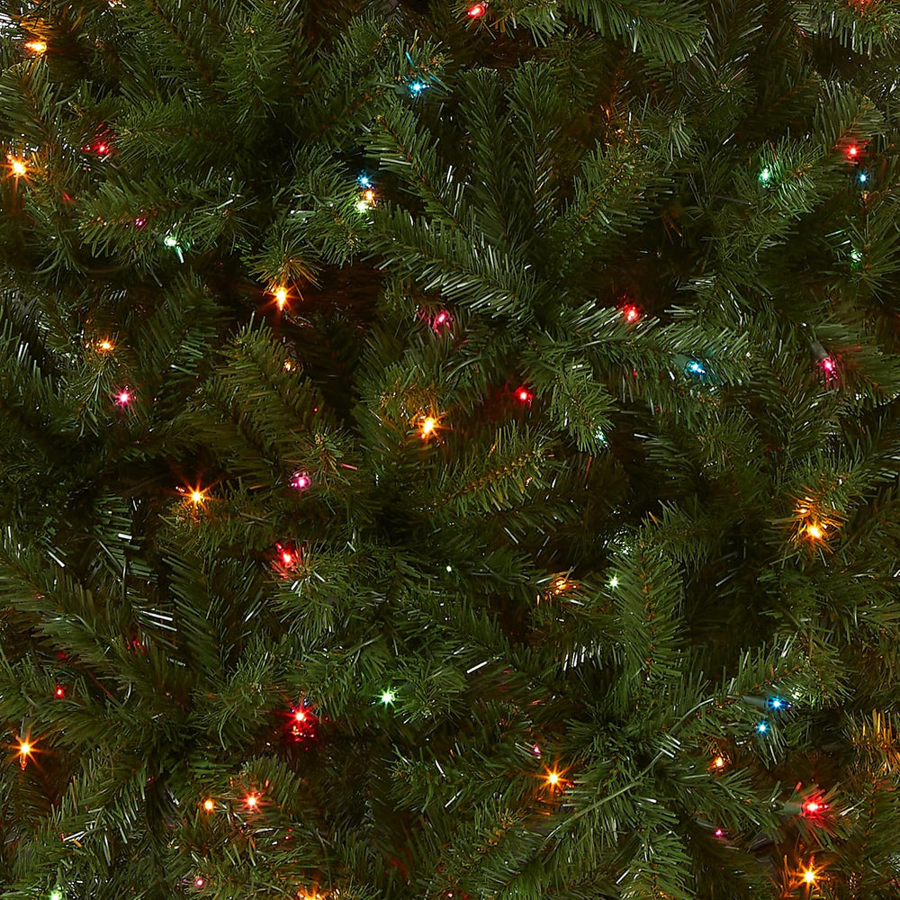 National Tree Company 7ft Pre-Lit North Valley Spruce Full Christmas Tree