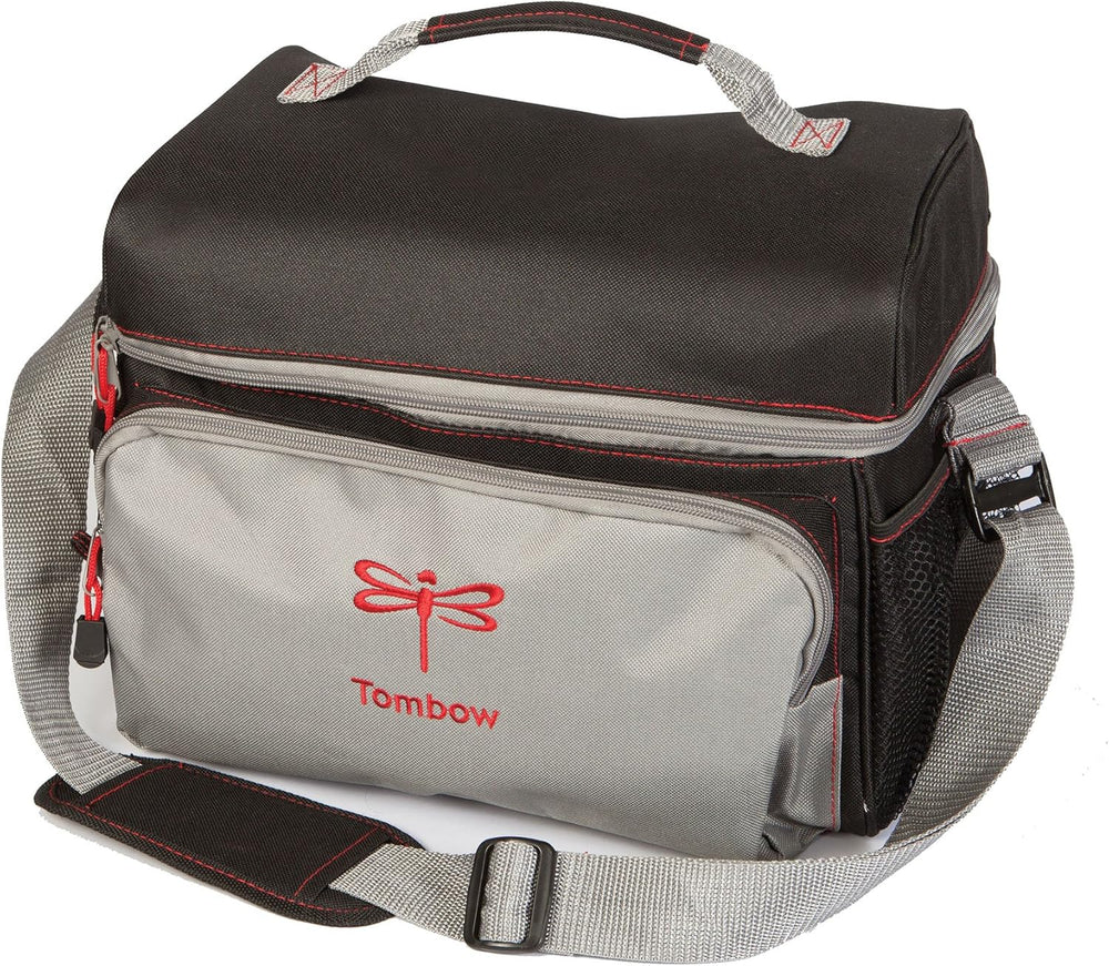Tombow 56177 Storage Tote, Black and Grey. Perfectly Stores All of Your Tombo...
