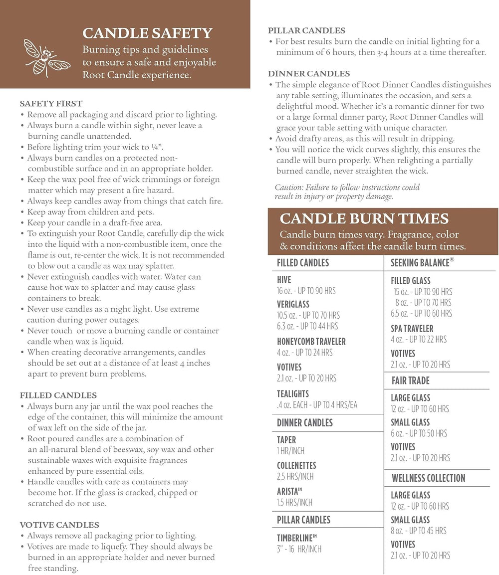 Root Candles Unscented Smooth Arista Candles, 9", Black, 12-Count