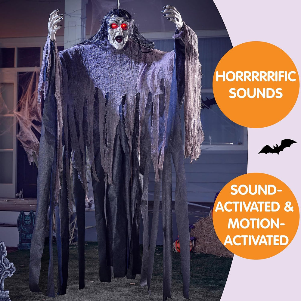 JOYIN Halloween Zombie Decorations Outdoor, Halloween Groundbreaker Outside D...