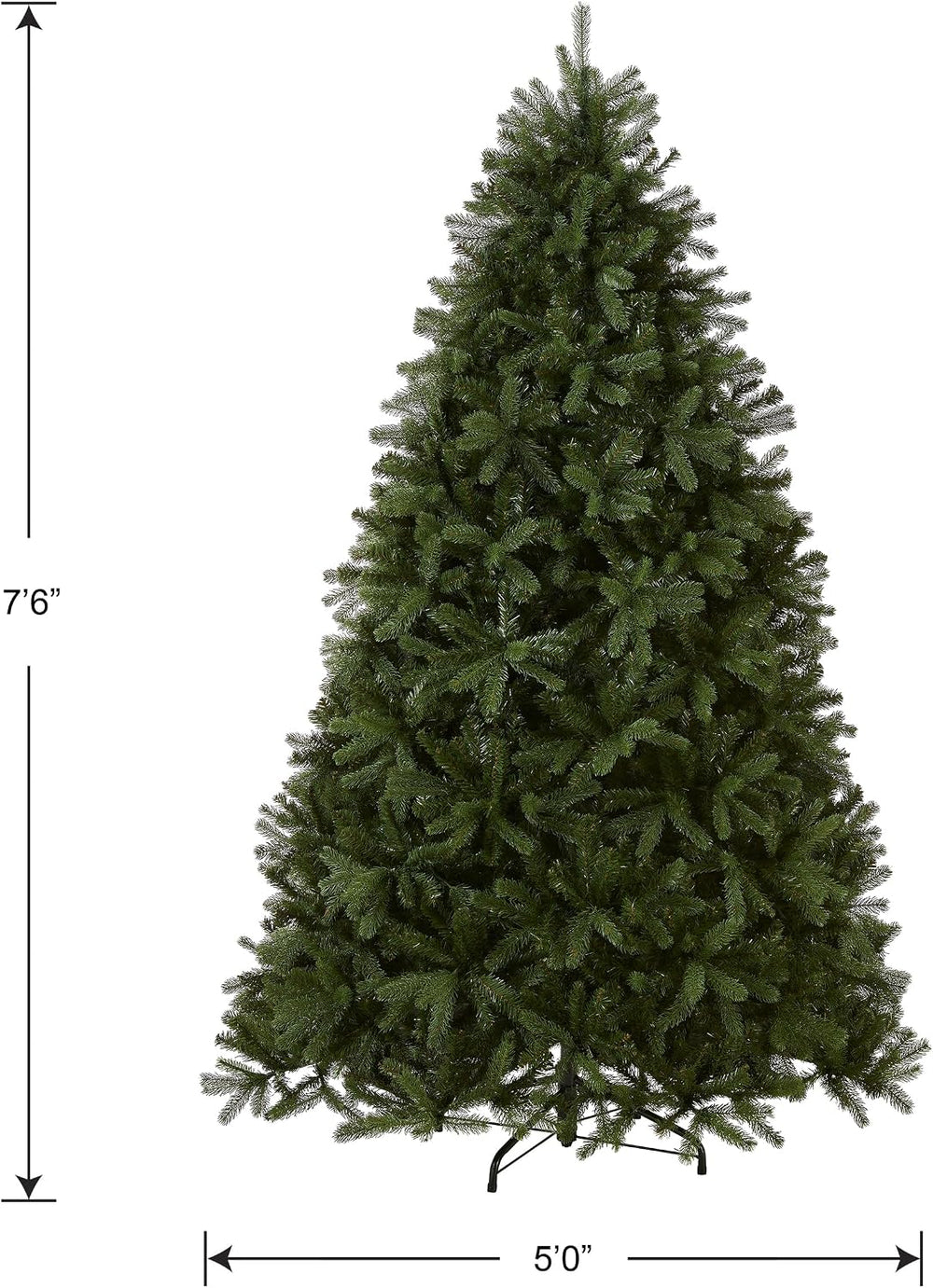 National Tree Company 7.5ft Unlit Newberry Spruce Artificial Christmas Tree