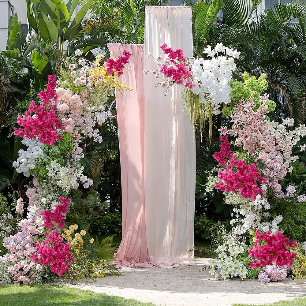 6PCS Silk Bougainvillea Artificial Flowers, UV Resistant, 36 Branches, Long S...