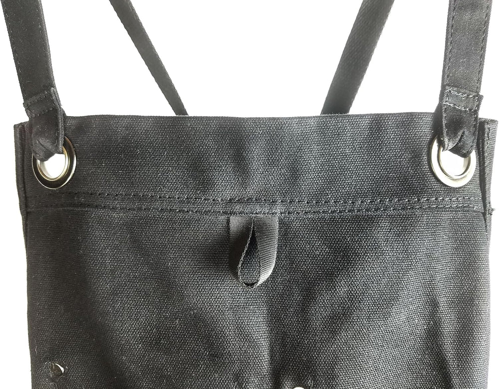 Deluxe Edition Waxed Canvas Tool Apron for Men and Women, Heavy Duty Work Apr...