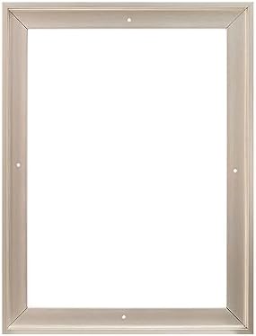Pixy Canvas 16x24 inch Floater Frame for Canvas Paintings, Wood Panels, Canvas Panels & Stretched Canvas Boards. Floating Frame fits 5/8", 3/4" & max 7/8" Deep Artwork (Champagne, 16 x 24 inch)