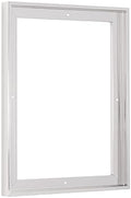 Pixy Canvas 20x24 inch Floater Frame for Canvas Paintings, Wood Panels, Canvas Panels & Stretched Canvas Boards. Floating Frame fits 5/8", 3/4" & max 7/8" Deep Artwork (Chrome, 20 x 24 inch)