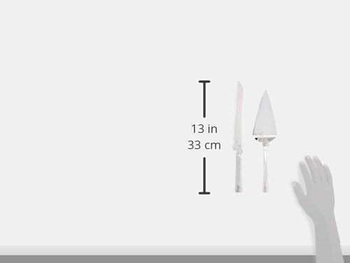 Lenox True Love Silverware Cake Knife & Server Dessert Set, 2-Piece