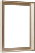 Pixy Canvas 16x24 inch Floater Frame for Canvas Paintings, Wood Panels, Canvas Panels & Stretched Canvas Boards. Floating Frame fits 5/8", 3/4" & max 7/8" Deep Artwork (Champagne, 16 x 24 inch)