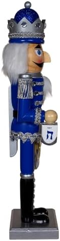 Kurt Adler 15-inch Hanukkah Nutcracker