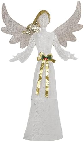 Bshine Lighted Christmas Classic Angel Decor, LED Holiday Display