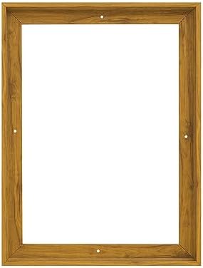 Pixy Canvas 16x24 inch Floater Frame for Canvas Paintings, Wood Panels, Canvas Panels & Stretched Canvas Boards. Floating Frame fits 5/8", 3/4" & max 7/8" Deep Artwork (Color Natural Oak 16 x 24 inch)