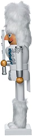 Kurt Adler Russian Nutcracker, 15-Inch, White