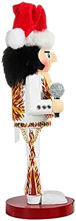 Kurt Adler 11-Inch Elvis® in Flame Suit Nutcracker