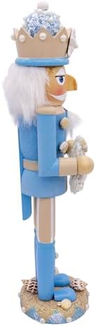 Kurt Adler 15-inch Wooden Beach Nutcracker