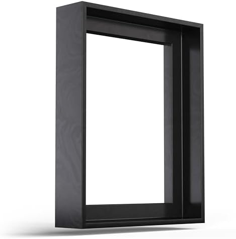 Canvas Floater Frame for 1–1.282 in Gallery Wrapped Canvas, Wall Art Frame