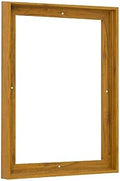 Pixy Canvas 16x24 inch Floater Frame for Canvas Paintings, Wood Panels, Canvas Panels & Stretched Canvas Boards. Floating Frame fits 5/8", 3/4" & max 7/8" Deep Artwork (Color Natural Oak 16 x 24 inch)