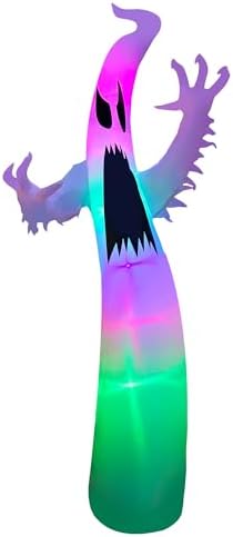 SEASONBLOW 12FT Halloween Inflatable Terrible Ghost Outdoor Decoration